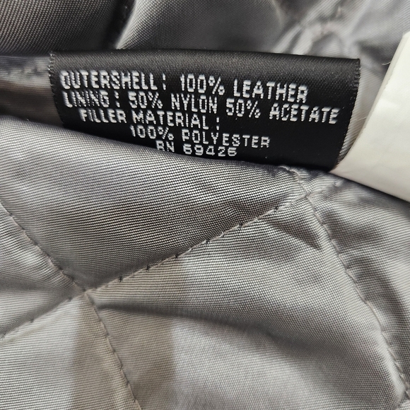 VINTAGE WILSONS LEATHER Moto Jacket,  Women's Medium - Picture 10 of 11